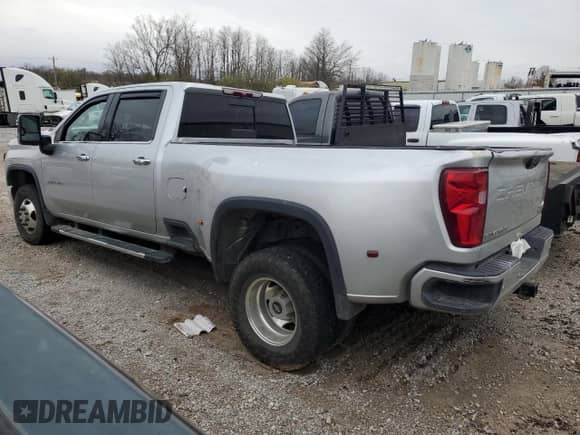 2022 Chevrolet Silverado 3500HD High Country с VIN 1GC4YVEY0NF270579, выставлен на аукционе Copart как лот 80861624 с пробегом Не указан миль и Списание • Salvage title. История ставок и продаж доступна на DreamBid. Изображение 2.