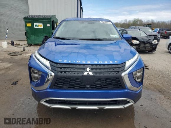✅ 2023 Mitsubishi Eclipse Cross SE • VIN: JA4ATWAAXPZ054704 • Lot: 55148655. Listed on Copart with 12,162 mi. Free auction sales archive from the USA and detailed vehicle history report at DreamBid. Image 5.