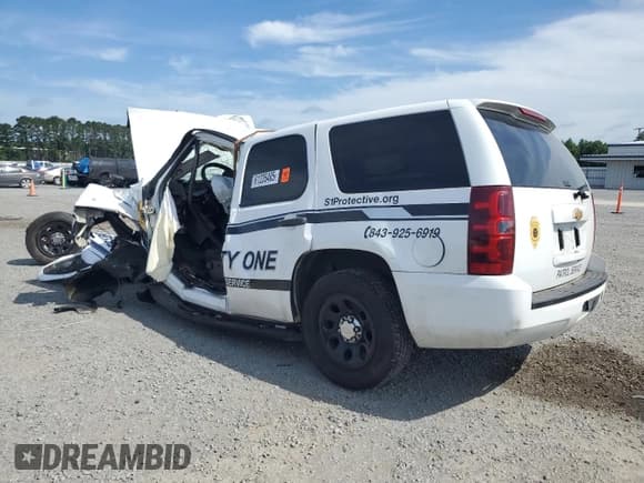 ✅ 2012 Chevrolet Tahoe Commercial • VIN: 1GNLC2E01CR251951 • Lot: 61235405. Listed on Copart with Not provided. Free auction sales archive from the USA and detailed vehicle history report at DreamBid. Image 2.