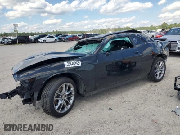 ✅ 2023 Dodge Challenger GT • VIN: 2C3CDZKG0PH600348 • Lot: 56845345. Wystawiony na Copart z przebiegiem 44 135 mil. Bezpłatny archiwum sprzedaży aukcyjnych z USA i szczegółowy raport historii pojazdu na DreamBid. Zdjęcie 1.