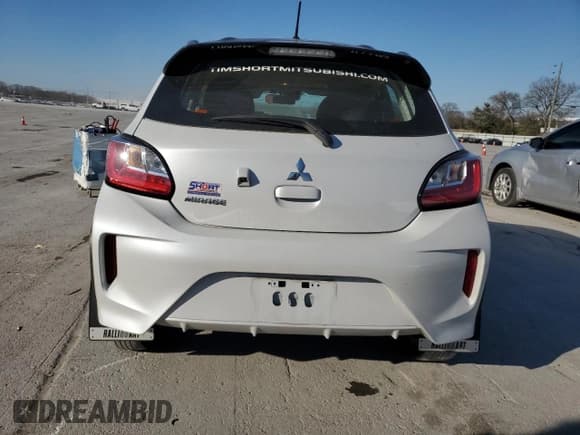 ✅ 2023 Mitsubishi Mirage Black Edition • VIN: ML32AWHJ6PH004865 • Lot: 48791185. Wystawiony na Copart z przebiegiem 11 931 mil. Bezpłatny archiwum sprzedaży aukcyjnych z USA i szczegółowy raport historii pojazdu na DreamBid. Zdjęcie 6.