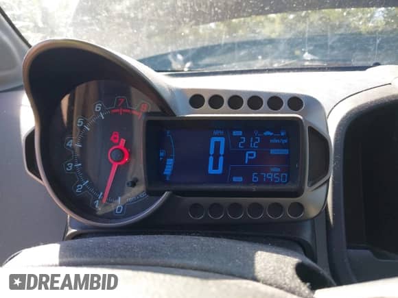 2012 Chevrolet Sonic LS with VIN 1G1JA5SH3C4120026, listed as a IAAI auction lot 43386991 with 67,950 mi miles and . Bid and sale history available at DreamBid. Image 7.