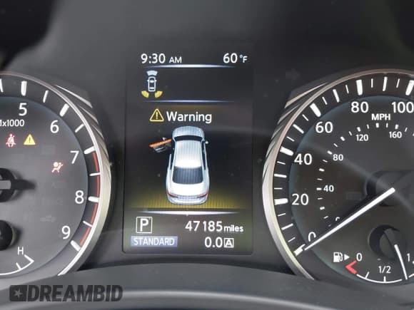 ✅ 2020 Infiniti Q50 Pure • VIN: JN1EV7AP3LM208059 • Lot: 42017901. Listed on IAAI with 47,185 mi. Free auction sales archive from the USA and detailed vehicle history report at DreamBid. Image 16.