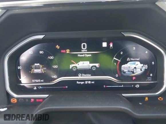 ✅ 2023 GMC Sierra 1500 Denali • VIN: 3GTUUGEL4PG245097 • Lot: 43263583. Listed on IAAI with 57,525 mi. Free auction sales archive from the USA and detailed vehicle history report at DreamBid. Image 7.