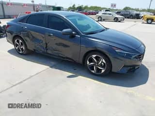 2022 Hyundai Elantra SEL z VIN 5NPLN4AG7NH054908, wystawiony jako IAAI lot #43172337 z przebiegiem 34 436 mil mil oraz . Historia ofert i sprzedaży dostępna na DreamBid. Obrazek 1.