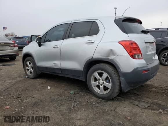 2015 Chevrolet Trax LS с VIN KL7CJPSBXFB249692, выставлен на аукционе Copart как лот 90524575 с пробегом 80 630 миль миль и Чистый • Clean title. История ставок и продаж доступна на DreamBid. Изображение 2.