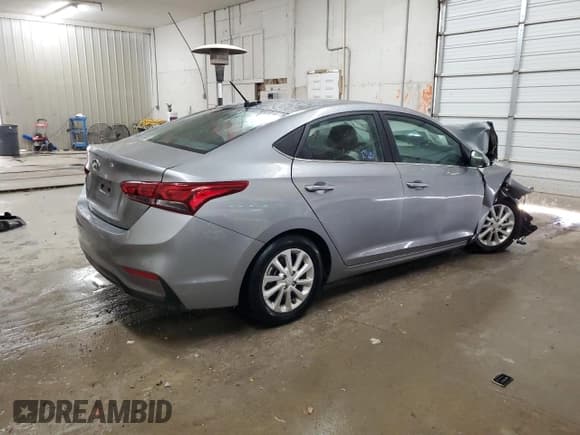 ✅ 2022 Hyundai Accent SEL • VIN: 3KPC24A67NE163406 • Лот: 79442854. Опубликован ранее на Copart с пробегом 50 999 миль. Бесплатный доступ к архиву аукционных продаж из США и подробный отчёт об истории автомобиля на DreamBid. Изображение 3.