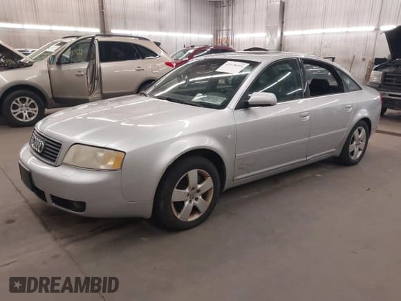 ✅ 2002 Audi A6 • VIN: WAULD64B82N023478 • Lot: 43128494. Listed on IAAI with 170,550 mi. Free auction sales archive from the USA and detailed vehicle history report at DreamBid. Image 2.