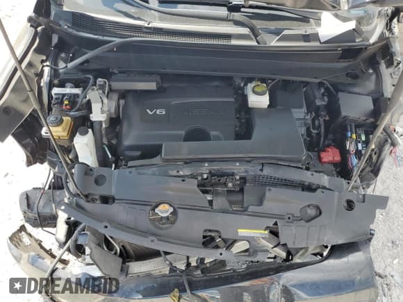 ✅ 2019 Nissan Pathfinder Platinum • VIN: 5N1DR2MN0KC608770 • Lot: 70028115. Listed on Copart with 111,456 mi. Free auction sales archive from the USA and detailed vehicle history report at DreamBid. Image 12.