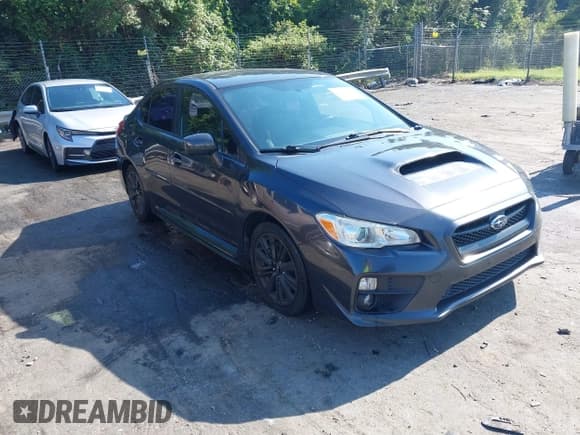 ✅ 2015 Subaru WRX • VIN: JF1VA1A65F9808639 • Lot: 42792621. Listed on IAAI with 124,831 mi. Free auction sales archive from the USA and detailed vehicle history report at DreamBid. Image 1.