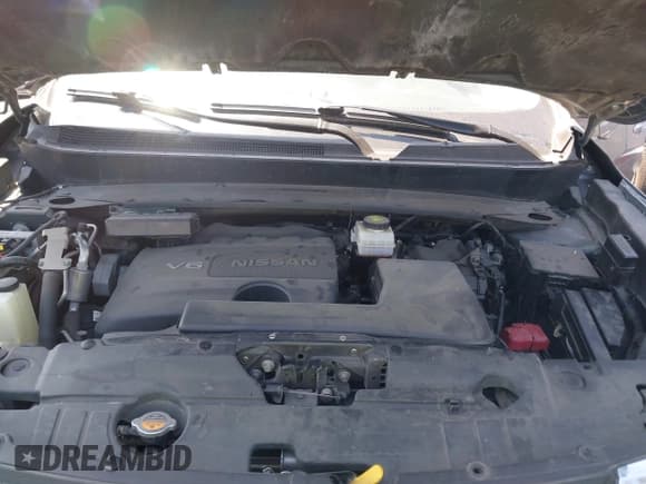 ✅ 2019 Nissan Pathfinder SV • VIN: 5N1DR2MM2KC606350 • Lot: 41969036. Listed on IAAI with 103,478 mi. Free auction sales archive from the USA and detailed vehicle history report at DreamBid. Image 10.