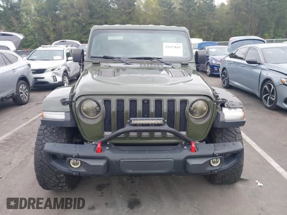 ✅ 2021 Jeep Wrangler Unlimited Rubicon • VIN: 1C4HJXFG6MW581083 • Lot: 43437843. Wystawiony na IAAI z przebiegiem 53 345 mil. Bezpłatny archiwum sprzedaży aukcyjnych z USA i szczegółowy raport historii pojazdu na DreamBid. Zdjęcie 12.