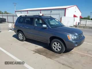 2003 Toyota Highlander with VIN JTEHF21A930135255, listed as a IAAI auction lot 43348105 with 182,305 mi miles and . Bid and sale history available at DreamBid. Image 1.