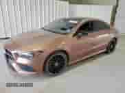 2023 Mercedes-Benz CLA 250 with VIN W1K5J4GB7PN421718, listed as a Copart auction lot 60920855 with 22,263 mi miles and Clean title. Bid and sale history available at DreamBid. Image 1.