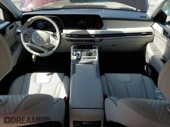 2025 Hyundai Palisade Calligraphy z VIN KM8R74GE3SU837568, wystawiony jako Copart lot #53515885 z przebiegiem 6 465 mil mil oraz Szkoda całkowita • Salvage title. Historia ofert i sprzedaży dostępna na DreamBid. Obrazek 8.