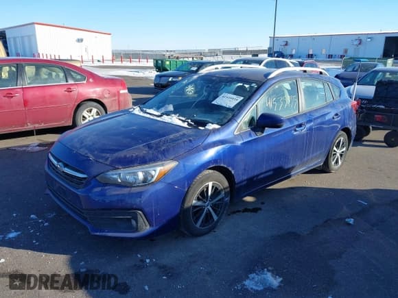 ✅ 2023 Subaru Impreza Premium • VIN: 4S3GTAV68P3703721 • Lot: 41535935. Wystawiony na IAAI z przebiegiem 79 706 mil. Bezpłatny archiwum sprzedaży aukcyjnych z USA i szczegółowy raport historii pojazdu na DreamBid. Zdjęcie 2.