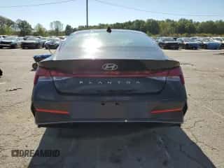 2024 Hyundai Elantra SEL with VIN KMHLS4DG6RU696709, listed as a Copart auction lot 84183705 with 26,996 mi miles and Salvage title. Bid and sale history available at DreamBid. Image 6.