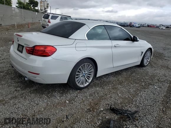 ✅ 2014 BMW 4 Series 435i • VIN: WBA3T3C52EP737743 • Лот: 55526655. Опубликован ранее на Copart с пробегом 75 583 миль. Бесплатный доступ к архиву аукционных продаж из США и подробный отчёт об истории автомобиля на DreamBid. Изображение 3.