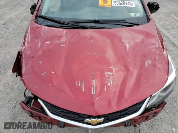 ✅ 2017 Chevrolet Cruze LT • VIN: 3G1BE5SM2HS572207 • Лот: 90628145. Опубликован ранее на Copart с пробегом Не указан. Бесплатный доступ к архиву аукционных продаж из США и подробный отчёт об истории автомобиля на DreamBid. Изображение 11.