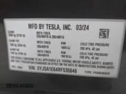 ✅ 2024 Tesla Model S Plaid • VIN: 5YJSA1E64RF535646 • Lot: 42406021. Wystawiony na IAAI z przebiegiem 9 124 mil. Bezpłatny archiwum sprzedaży aukcyjnych z USA i szczegółowy raport historii pojazdu na DreamBid. Zdjęcie 9.