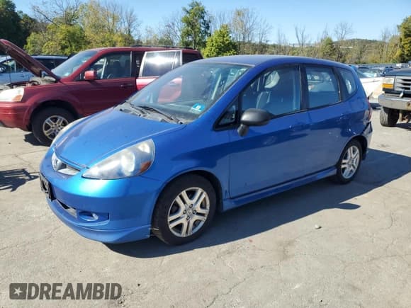 ✅ 2008 Honda Fit Sport • VIN: JHMGD376X8S053866 • Lot: 83952195. Wystawiony na Copart z przebiegiem 225 632 mil. Bezpłatny archiwum sprzedaży aukcyjnych z USA i szczegółowy raport historii pojazdu na DreamBid. Zdjęcie 1.