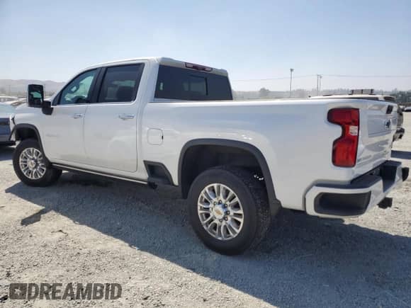 2022 Chevrolet Silverado 2500HD High Country with VIN 1GC4YREY3NF317028, listed as a Copart auction lot 69075145 with 50,593 mi miles and Salvage title. Bid and sale history available at DreamBid. Image 2.