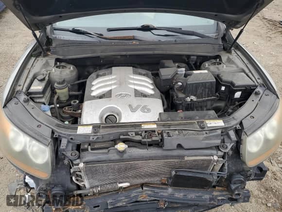 2007 Hyundai Santa Fe SE с VIN 5NMSH13EX7H024296, выставлен на аукционе Copart как лот 72691274 с пробегом 175 914 миль миль и Списание • Salvage title. История ставок и продаж доступна на DreamBid. Изображение 11.