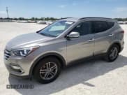 ✅ 2017 Hyundai Santa Fe 2.4L • VIN: 5XYZU3LB4HG381139 • Лот: 46421443. Опубликован ранее на Copart с пробегом 73 306 миль. Бесплатный доступ к архиву аукционных продаж из США и подробный отчёт об истории автомобиля на DreamBid. Изображение 1.