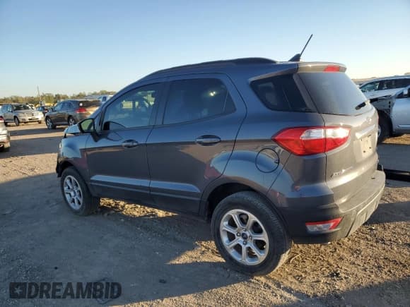 ✅ 2022 Ford EcoSport SE • VIN: MAJ6S3GL0NC473706 • Лот: 85951095. Опубликован ранее на Copart с пробегом 30 261 миль. Бесплатный доступ к архиву аукционных продаж из США и подробный отчёт об истории автомобиля на DreamBid. Изображение 2.
