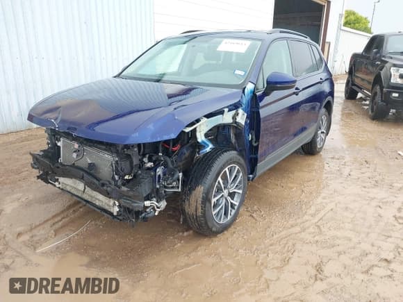 ✅ 2021 Volkswagen Tiguan S • VIN: 3VV1B7AXXMM002930 • Lot: 42169613. Listed on IAAI with 47,118 mi. Free auction sales archive from the USA and detailed vehicle history report at DreamBid. Image 18.