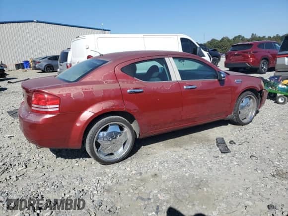 2008 Dodge Avenger SE with VIN 1B3LC46K88N586449, listed as a Copart auction lot 86630835 with 243,994 mi miles and Salvage title. Bid and sale history available at DreamBid. Image 3.