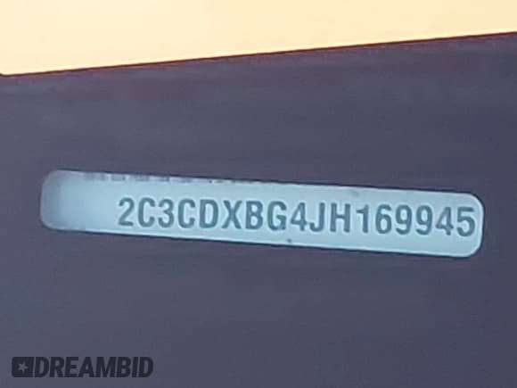 ✅ 2018 Dodge Charger SXT • VIN: 2C3CDXBG4JH169945 • Lot: 43223980. Listed on IAAI with 142,315 mi. Free auction sales archive from the USA and detailed vehicle history report at DreamBid. Image 9.