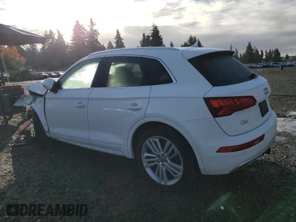 ✅ 2018 Audi Q5 Prestige • VIN: WA1CNBFY1J2145412 • Lot: 87056275. Listed on Copart with Not provided. Free auction sales archive from the USA and detailed vehicle history report at DreamBid. Image 2.