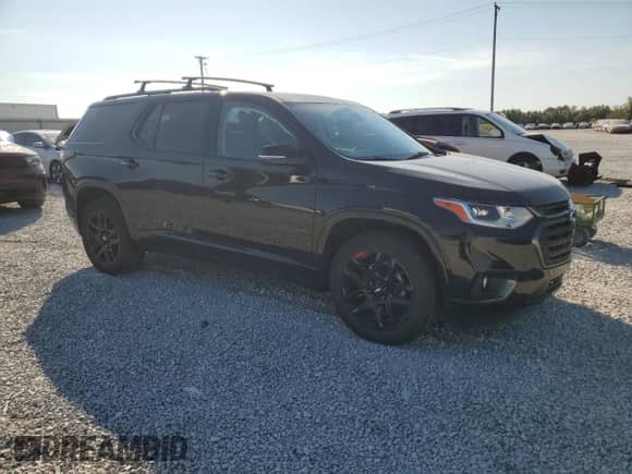 2021 Chevrolet Traverse Premier с VIN 1GNEVKKW8MJ139126, выставлен на аукционе Copart как лот 80166995 с пробегом 18 990 миль миль и Списание • Salvage title. История ставок и продаж доступна на DreamBid. Изображение 4.