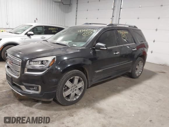 ✅ 2015 GMC Acadia Denali • VIN: 1GKKVTKD7FJ249561 • Lot: 43667229. Listed on IAAI with 141,738 mi. Free auction sales archive from the USA and detailed vehicle history report at DreamBid. Image 2.