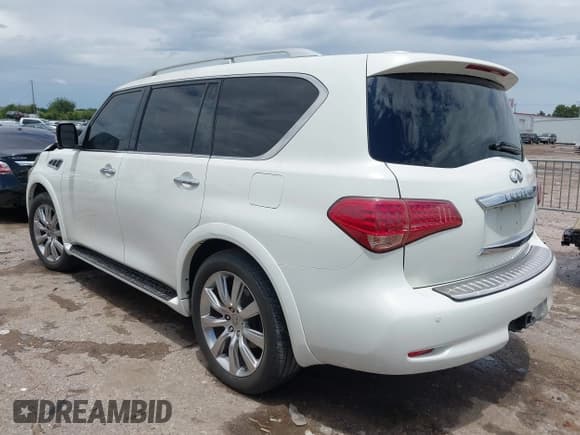 ✅ 2013 Infiniti QX56 • VIN: JN8AZ2NEXD9040831 • Lot: 42900462. Listed on IAAI with Not provided. Free auction sales archive from the USA and detailed vehicle history report at DreamBid. Image 3.