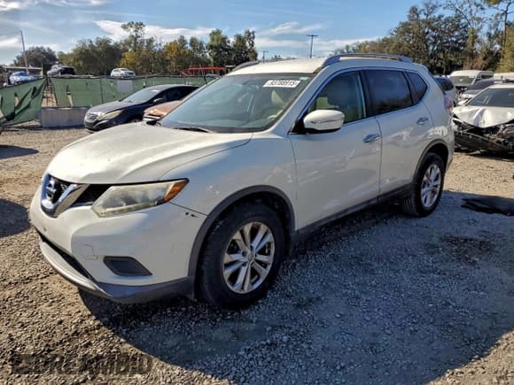 ✅ 2015 Nissan Rogue SV • VIN: 5N1AT2MT5FC870261 • Lot: 93788915. Listed on Copart with 158,543 mi. Free auction sales archive from the USA and detailed vehicle history report at DreamBid. Image 1.