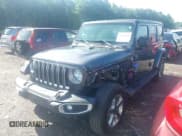 ✅ 2021 Jeep Wrangler Unlimited Sahara • VIN: 1C4HJXEN5MW625834 • Lot: 42635428. Listed on IAAI with 81,888 mi. Free auction sales archive from the USA and detailed vehicle history report at DreamBid. Image 2.