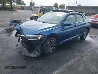 ✅ 2019 Volkswagen Jetta SEL • VIN: 3VWE57BU0KM033402 • Lot: 43355536. Listed on IAAI with 77,306 mi. Free auction sales archive from the USA and detailed vehicle history report at DreamBid. Image 2.