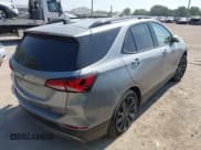 ✅ 2024 Chevrolet Equinox RS • VIN: 3GNAXWEG3RS153865 • Lot: 43251728. Listed on IAAI with 18,135 mi. Free auction sales archive from the USA and detailed vehicle history report at DreamBid. Image 4.