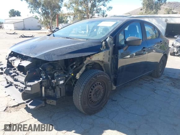 ✅ 2021 Nissan Versa S • VIN: 3N1CN8DV7ML816783 • Lot: 43806622. Listed on IAAI with 154,036 mi. Free auction sales archive from the USA and detailed vehicle history report at DreamBid. Image 2.