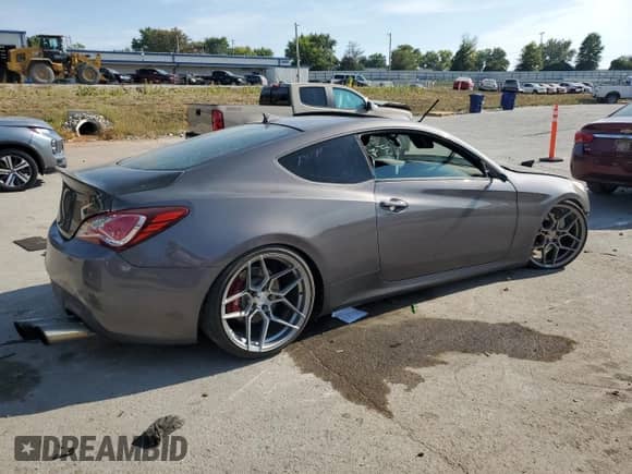 ✅ 2013 Hyundai Genesis Coupe Track • VIN: KMHHU6KJ6DU100386 • Лот: 80402595. Опубликован ранее на Copart с пробегом 116 352 миль. Бесплатный доступ к архиву аукционных продаж из США и подробный отчёт об истории автомобиля на DreamBid. Изображение 3.