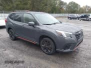 ✅ 2023 Subaru Forester Special Sports • VIN: JF2SKAGC2PH487952 • Lot: 43547615. Listed on IAAI with 35,000 mi. Free auction sales archive from the USA and detailed vehicle history report at DreamBid. Image 1.