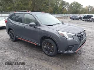 ✅ 2023 Subaru Forester Special Sports • VIN: JF2SKAGC2PH487952 • Лот: 43547615. Опубликован ранее на IAAI с пробегом 35 000 миль. Бесплатный доступ к архиву аукционных продаж из США и подробный отчёт об истории автомобиля на DreamBid. Изображение 1.