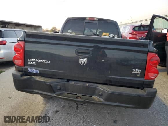 2008 Dodge Dakota SLT with VIN 1D7HE48N58S536752, listed as a Copart auction lot 79686974 with 220,024 mi miles and Salvage title. Bid and sale history available at DreamBid. Image 6.