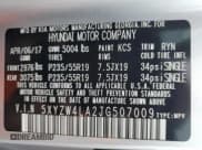 ✅ 2018 Hyundai Santa Fe Ultimate • VIN: 5XYZW4LA2JG507009 • Лот: 38081144. Опубликован ранее на Copart с пробегом 54 255 миль. Бесплатный доступ к архиву аукционных продаж из США и подробный отчёт об истории автомобиля на DreamBid. Изображение 14.