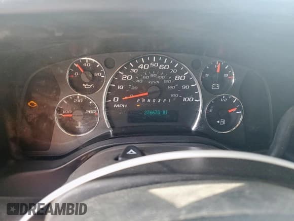 ✅ 2009 Chevrolet Express Cargo • VIN: 1GCGG29C791131307 • Lot: 58492855. Listed on Copart with 276,670 mi. Free auction sales archive from the USA and detailed vehicle history report at DreamBid. Image 9.