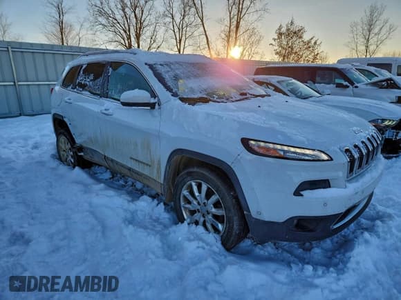 ✅ 2014 Jeep Cherokee Limited • VIN: 1C4PJMDS9EW210194 • Lot: 94955105. Listed on Copart with 116,615 mi. Free auction sales archive from the USA and detailed vehicle history report at DreamBid. Image 4.
