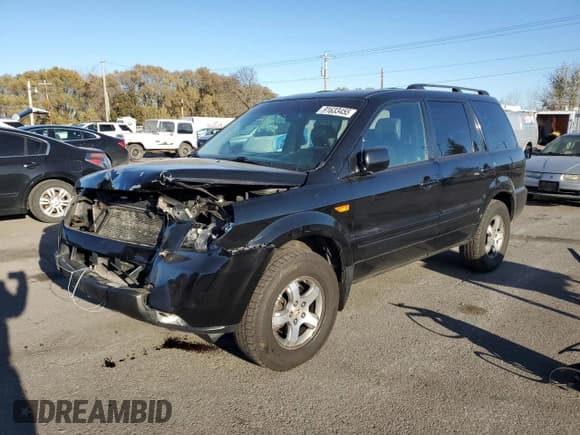 ✅ 2007 Honda Pilot EX-L • VIN: 5FNYF18517B001354 • Лот: 91633455. Опубликован ранее на Copart с пробегом 252 748 миль. Бесплатный доступ к архиву аукционных продаж из США и подробный отчёт об истории автомобиля на DreamBid. Изображение 1.