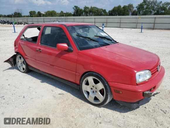 ✅ 1998 Volkswagen Golf GTI VR6 • VIN: 3VWHD81H7WM267696 • Lot: 71598524. Listed on Copart with 150,187 mi. Free auction sales archive from the USA and detailed vehicle history report at DreamBid. Image 4.
